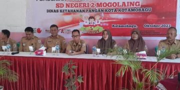 Pemkot Kotamobagu Gelar Gerakan Edukasi Pemberian Pangan Bergisi untuk Siswa