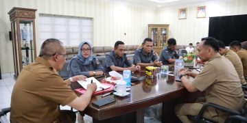 Silaturahim, Bawaslu Kotamobagu Kunjungi Wali Kota