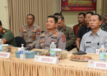 Wakili Wali Kota, Nasli Paputungan Hadiri Rakor Lintas Sektoral