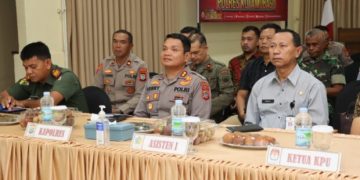 Wakili Wali Kota, Nasli Paputungan Hadiri Rakor Lintas Sektoral