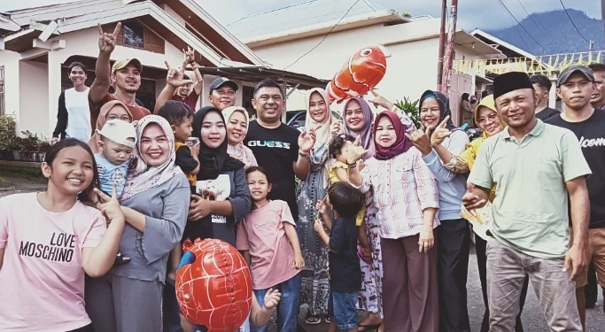 Ketua DPRD Meiddy Makalalag Hadiri Halal Bi Halal di Kecamatan Kotamobagu Timur