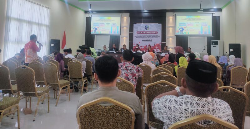 Tampak suasana forum RPJPD, saat Camat Bintauna diberikan kesempatan bicara