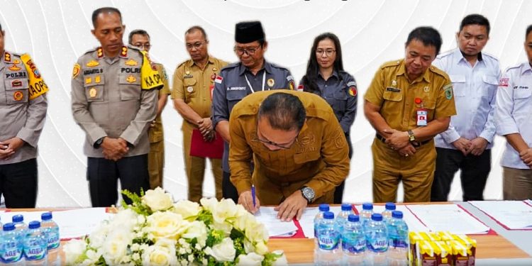 Pemkab Bolmong Hibahkan 42,6 Miliar untuk KPU dan 15,3 Miliar untuk Bawaslu