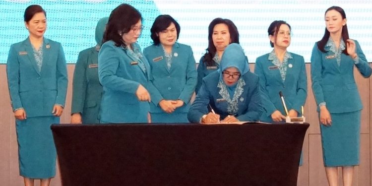 Dilantik Sebagai Ketua Pembina Posyandu, Iryanti Uswanas: Kita akan Tingkatkan Pelayanan