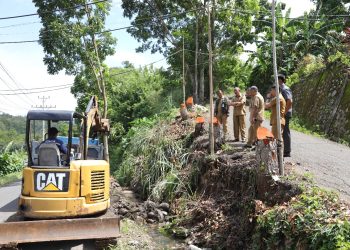 Asripan Nani Tinjau Titik Lokasi Rawan Bencana di Kotamobagu