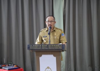Pj Wali Kota Asripan Nani, Buka Sosialisasi Implementasi Pengawasan Perizinan Berbasis Risiko