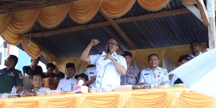 Pj Wali Kota Kotamobagu Asripan Nani, Tutup Turnamen Sepak Bola HK Family Cup II