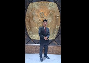 Foto : Zamaludin Djuka, Ketua KPUD Bolaang Mongondow Utara, periode 2023 - 2028