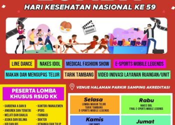 Sambut HKN ke-59 RSUD Kotamobagu Gelar Sejumlah Lomba