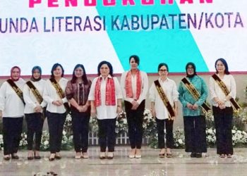 Ketua TP PKK Kotamobagu Dikukuhkan Sebagai Bunda Literasi