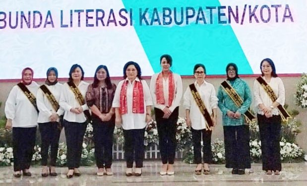 Ketua TP PKK Kotamobagu Dikukuhkan Sebagai Bunda Literasi