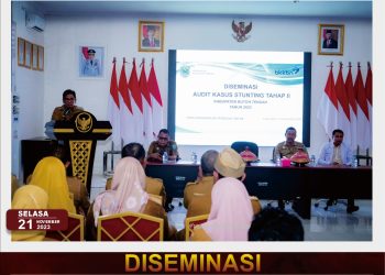 Gelar Desiminasi Audit Kasus Stunting, Sebuah Komitmen Andi Muhamad Yusuf Membangun Generasi Emas Buton Tengah