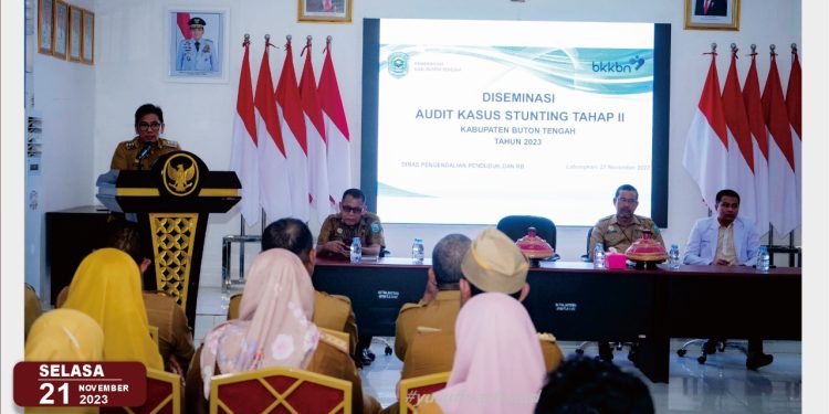 Gelar Desiminasi Audit Kasus Stunting, Sebuah Komitmen Andi Muhamad Yusuf Membangun Generasi Emas Buton Tengah