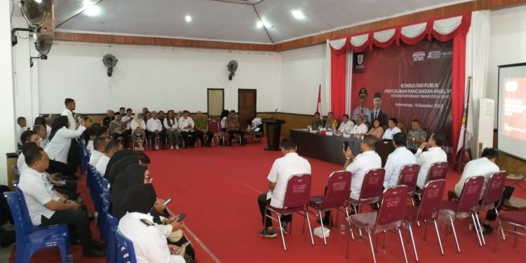 Pemkot Gelar Konsultasi Publik Penyusunan Ranwal RPJPD Kotamobagu Tahun 2025-2045