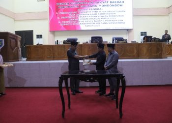 DPRD Bolmong Gelar Paripurna Terkait 3 Hal Ini