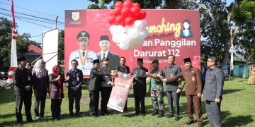 Pj Wali Kota Kotamobagu, Launching Layanan NTPD 112