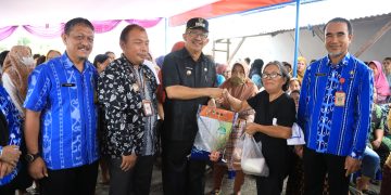 Gandeng Perum Bulog, Pemkot Kotamobagu Gelar Operasi Pasar Murah