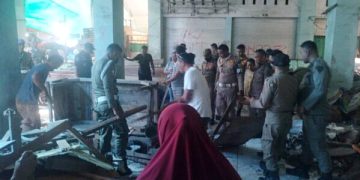 Semrawut, Lapak Pedagang Pasar 23 Maret Kembali Ditertibkan