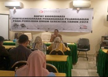 Bekali 33 PKD, Bawaslu Kotamobagu Gelar Rakor Penanganan Pelanggaran Pemilu