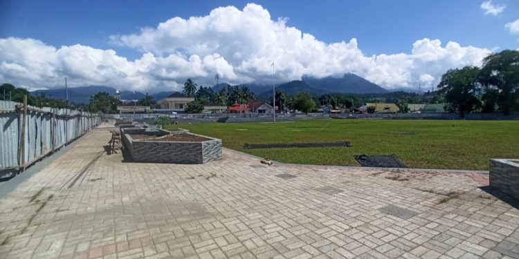 Paket Pekerjaan Alun-alun Boki Hotinimbang Selesai PHO