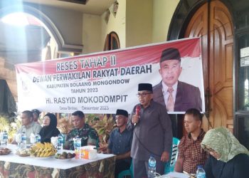 Rasyid Mokodompit Serap Aspirasi Masyarakat Lewat Reses Tahap II