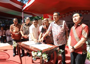 Didampingi Pj Wali Kota, Gubenur Sulut Olly Dondokambey Resmikan Gedung Infeksius Center RSUD Kotamobagu