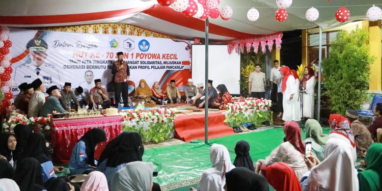 Hadiri HUT SD Negeri 1 Poyowa Kecil, Asripan Nani: Pendidikan Adalah Investasi Terbaik