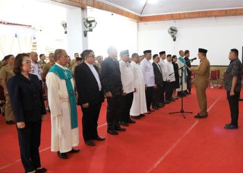 Asripan Nani Kukuhkan Pengurus FKUB Kotamobagu Masa Bakti 2024-2028