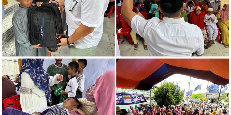 Wujud Kepedulian, Hamim Pou Gelar Khitanan Massal di Desa Toluaya