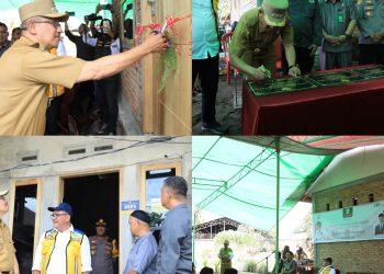 Selesai Dibangun, Penjabat Wali Kota Resmikan Rumah Layak Huni di Kotamobagu