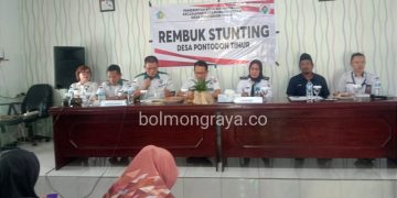 Pemdes Pontodon Timur Gelar Rembuk Stunting Tahun 2024