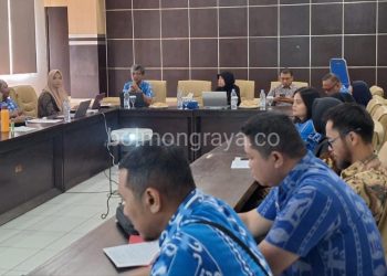Bahas Data Prioritas Untuk SDI, Pemkot Kotamobagu Gelar Rakor Bersama BPS