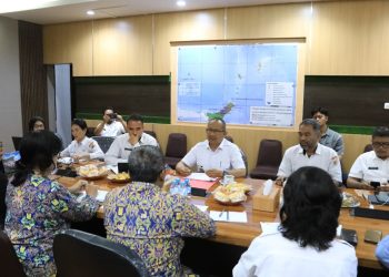 Bahas Hal ini, Asripan Nani Audiens dengan Kabalai Wilayah Sungai I Manado