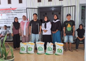 Diserahkan Sangadi, Pemdes Pontodon Timur Salurkan Bantuan CBP bagi 50 KPM