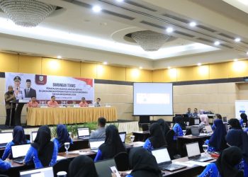Diikuti Seluruh Bendahara OPD, Pemkot Kotamobagu Gelar Bimtek Penatausahaan SIPD