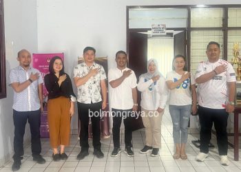 Bahas Hal ini, KPU Terima Kunjungan BPJS dan Dinkes Kotamobagu