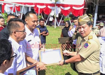 Sukses Bina Program Keselamatan Kerja, Pemkot Kotamobagu Terima Penghargaan K3 Tingkat Sulut