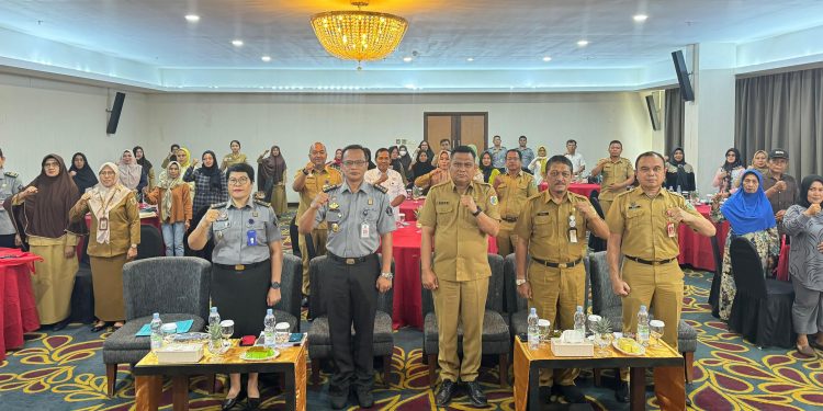 Bersama Kemenkumham Sulut, Pemkot Kotamobagu Gelar Sosialisasi Karya Cipta dan Merk Kolektif