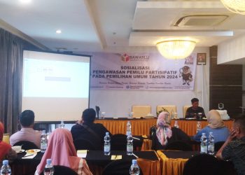 Bawaslu Bolmong Gelar Sosialisasi Pengawasan Pemilu Partisipatif