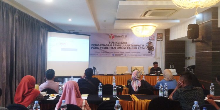 Bawaslu Bolmong Gelar Sosialisasi Pengawasan Pemilu Partisipatif