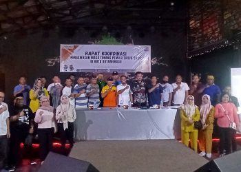 Jelang Masa Tenang Pemilu, Bawaslu Kotamobagu Gelar Rakor Bersama Parpol, LO dan KPU