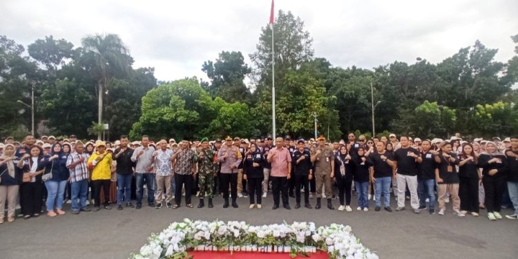 Bawaslu Kotamobagu Gelar Apel Siaga Pengawasan Masa Tenang Pemilu 2024