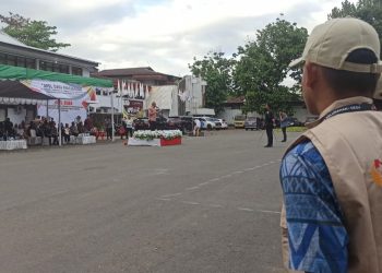 Pj Wali Kota Asripan Nani Hadiri Apel Siaga Bawaslu Kotamobagu