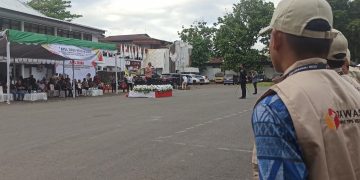 Pj Wali Kota Asripan Nani Hadiri Apel Siaga Bawaslu Kotamobagu