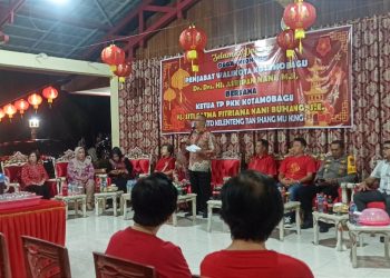 Penjabat Wali Kota Asripan Nani Hadiri Malam Syukuran Tahun Baru Imlek 2575