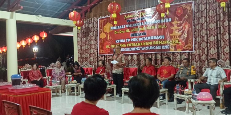 Penjabat Wali Kota Asripan Nani Hadiri Malam Syukuran Tahun Baru Imlek 2575