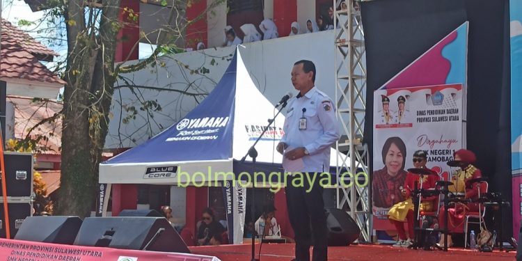 Hadiri HUT ke 61 SMK Negeri 1 Kotamobagu, Nasli Paputungan Buka Kegiatan SMEA Fest 2024