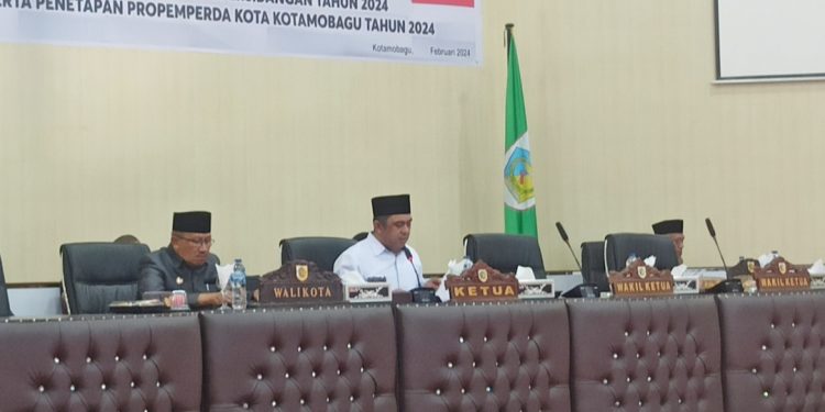 Hadiri Rapat Paripurna Buka Tutup Sidang, Pj Wali Kota Apresiasi DPRD Kotamobagu
