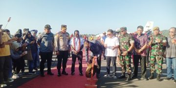 Sejarah Tercipta! Bandara Lolak Perdana Langsungkan Penerbangan