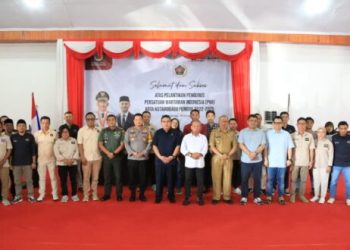 Ketua DPRD Meiddy Makalalag Hadiri Pelantikan Jajaran Pengurus PWI Kota Kotamobagu